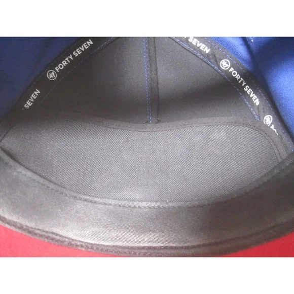 Chicago Cubs Hat Cap Snapback Blue Cooperstown Collection Patch MLB One Size - Picture 7 of 9